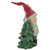 Smiling Girl Hugging a Star Tree Christmas Figure - 30"