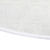 48" Cream Quilted Christmas Hexagon Tree Skirt with Velvety Trim