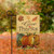 Orange Pumpkins Give Thanks Autumn Harvest Garden Flag 12.5" x 18"