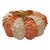 10" Brown and Orange Autumn Harvest Tabletop Pumpkin