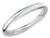 Stackable Expressions Sterling Silver Twisted White Enameled 2.5 x 2.25mm Stackable Ring - QSK566T9