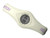 Enerwatch by Pixelmoda Power Silicone Watch White with Violet Letters Large Size