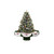 2.5' Pre-Lit Musical Snowing Artificial Christmas Tree - White LED Lights