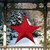 Foldable Tinsel Star Outdoor Christmas Decoration - 51" - Red