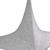 Silver Tinsel Foldable Glitter Star Outdoor Christmas Decoration - 44" - Silver