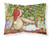 Christmas Teddy Bears with Tree Fabric Standard Pillowcase CDCO0415PILLOWCASE