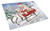 Dogs and Kitten in Sled Need for Speed Glass Cutting Board Large PTW2015LCB