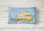 Merry Christmas Corgi Canvas Fabric Decorative Pillow CK2451PW1216
