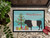 Belted Galloway Cow Christmas Door Mat, Indoor Rug or Outdoor Welcome Mat 24x36 Doormat BB9198JMAT