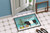 Belted Galloway Cow Christmas Door Mat, Indoor Rug or Outdoor Welcome Mat 18x27 Doormat BB9198MAT