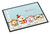 Caroline's Treasures BB2437JMAT Merry Christmas Carolers Pekingnese Cream Indoor or Outdoor Mat 24x36 , 24H X 36W, multicolor