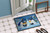 We Believe in Magic Snowman Door Mat, Indoor Rug or Outdoor Welcome Mat 18x27 Doormat PJC1089MAT