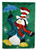 Caroline's Treasures PJC1015GF Just Dropping In To Say Hello Christmas Penguin  Flag Garden Size , Small, multicolor