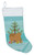 Pomeranian Merry Christmas Tree Christmas Stocking BB2960CS