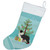 Black Border Collie Merry Christmas Tree Christmas Stocking BB2941CS