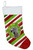 Weimaraner Candy Cane Holiday Christmas Christmas Stocking LH9251
