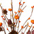 20" Brown and Orange Tree Thanksgiving Tabletop Decor