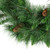 24" White Valley Pine with Pine Cones Artificial Christmas Wreath - Unlit