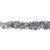 12' x 4" Shiny Silver Boa Wide Cut Tinsel Christmas Garland - Unlit
