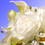 10.25" White Rose and Calla Lily Artificial Flower Bouquet