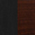 33.5" Red and Black Hercules Series Solid Back Restaurant Dining Chair