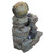 20.5" Spilling Jug Hand-Finished Cascading Outdoor Garden Fountain