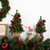 15" Downswept Village Pine Medium Artificial Christmas Tree in Burlap Base, Unlit