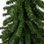 15" Downswept Village Pine Medium Artificial Christmas Tree in Burlap Base, Unlit