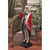 36” Skeleton Butler Halloween Pedestal Table Serving Tray