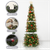 7.5' Pre-Lit Pre-Decorated Gold and Silver Artificial Christmas Tree – Clear LED Lights