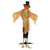 6' Animated Jack-O'-Lantern Scarecrow Halloween Decoration