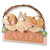 12” Rabbit Easter Sign Wall Decor