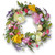 Eggs and Tulips Artificial Wreath - 20-Inch, Unlit