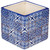 5” Blue and White Tile Decorative Square Planter