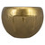 5.75" Small Ceramic Brushed and Shiny Gold Drip Cachepot and Planter - 34247682