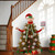 19-Piece Elf Tree Topper and Ornaments Christmas Tree Decorating Kit