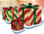 3-Piece Glistening Striped Gift Box Lighted Christmas Outdoor Decoration - 32913133