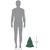 Medium Blackwater Fir Artificial Christmas Tree - 18" - Unlit