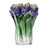16" Decorative Artificial Etta Hyacinth Bouquet Arrangement