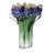 16" Decorative Artificial Etta Hyacinth Bouquet Arrangement