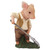 12.5" Papa Pig Standing Yard Raking Statue