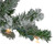 6' Pre-Lit Flocked Alpine Artificial Christmas Tree, Clear Lights