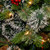 48" Pre-Lit Wintry Pine Artificial Christmas Teardrop Swag, White LED Lights