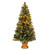 60" Pre-Lit Fireworks Evergreen Artificial Christmas Tree – Multicolor LED Lights