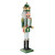 24" Green and Gold Christmas Nutcracker King with Sword