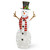 48" White Pre-Lit Snowman Outdoor Christmas Decoration with LED Cool White Lights