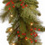 9' x 12" Pre-Lit Cedar Leaves and Berries Artificial Christmas Garland, Clear Lights
