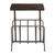 26" Black Sonora Industrial Magazine Side Table