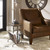 26" Black Sonora Industrial Magazine Side Table