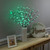 Set of 3 Pre-Lit Cherry Blossom Artificial Tree Branches, 72 Green LED Lights